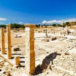 The archaeological site of Amathus