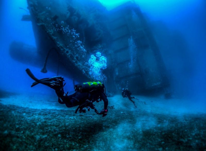 Zenobia shipwreck